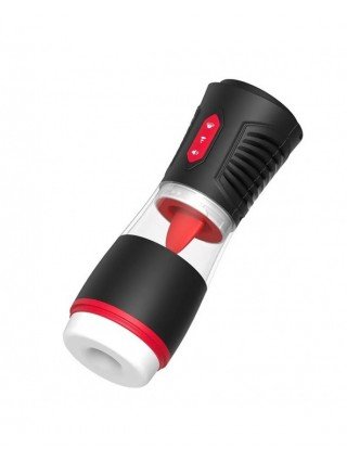 Automatic Male Masturbator Cup Tongue Licking Realistic Vagina