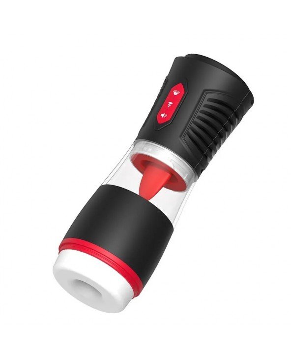 Automatic Male Masturbator Cup Tongue Licking Realistic Vagina