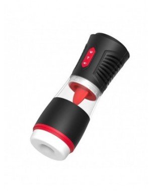 Automatic Male Masturbator Cup Tongue Licking Realistic Vagina