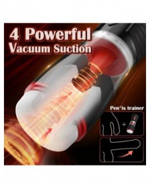Automatic Male Masturbator Cup Tongue Licking Realistic Vagina