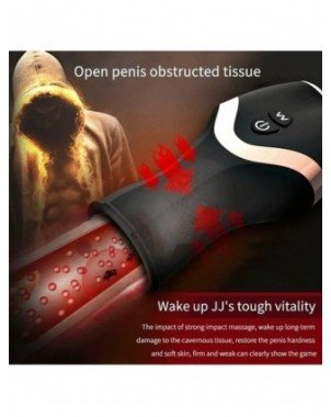 Glans Trainer 12 Vibration Modes Penis Enlarger Low Noise IPX4