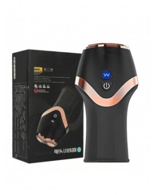 Glans Trainer 12 Vibration Modes Penis Enlarger Low Noise IPX4