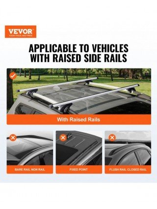 Roof Rack Crossbar Adjustable Aliuminum Roof Rail Crossbar