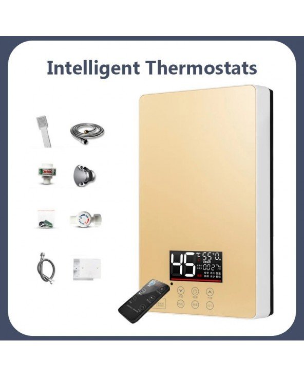 DMWD Electric Thermostatic water heater 7000W Remote Control DMWD Electric Thermostatic water heater 7000W Remote Control