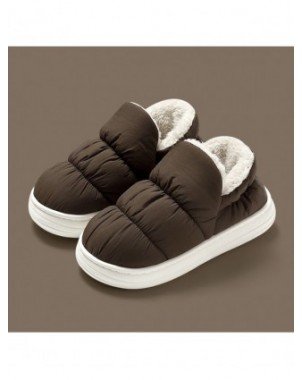 Plush Shoes For Women Mules Indoor Outside Winter Home Warm