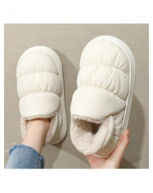 Plush Shoes For Women Mules Indoor Outside Winter Home Warm