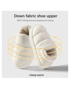 Plush Shoes For Women Mules Indoor Outside Winter Home Warm
