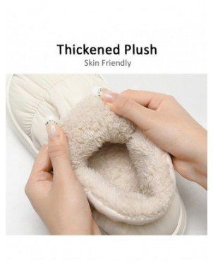 Plush Shoes For Women Mules Indoor Outside Winter Home Warm