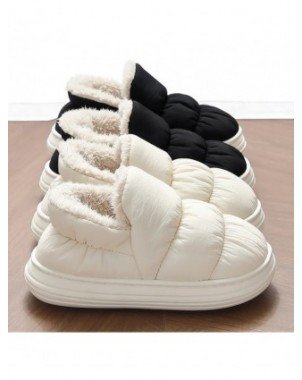 Plush Shoes For Women Mules Indoor Outside Winter Home Warm