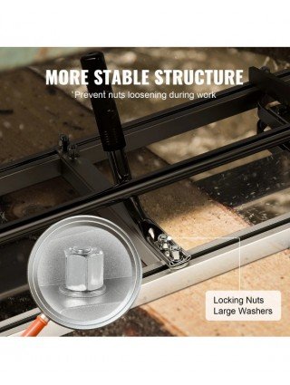 Chainsaw Mill Portable Milling Guide Bar Sawmill Adjustable