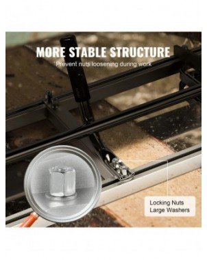 Chainsaw Mill Portable Milling Guide Bar Sawmill Adjustable