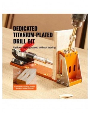 30 Pcs Pocket Hole Jig Kit Adjustable & Easy to Use Pocket Hole