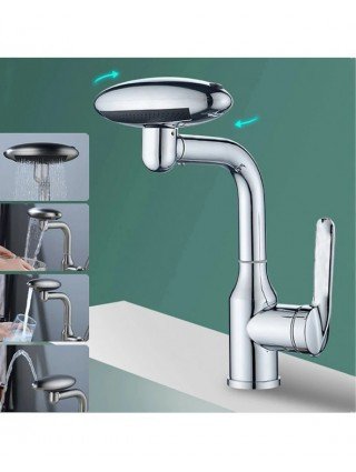 Multi Functional Waterfall Basin Faucet 4 Water Outlet Mode