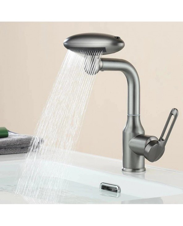 Multi Functional Waterfall Basin Faucet 4 Water Outlet Mode Multi Functional Waterfall Basin Faucet 4 Water Outlet Mode