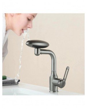 Multi Functional Waterfall Basin Faucet 4 Water Outlet Mode