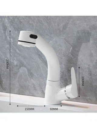 360° Rotate Mixer Tap Basin Faucet Deck Mount HotandCold Sink