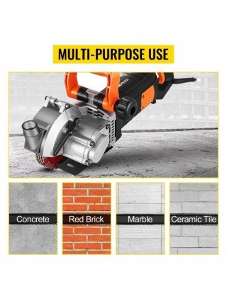 115mm 133mm Electric Wall Chaser Seamless Groove Cutting