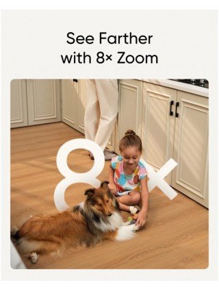 Security Indoor Cam S350 Dual Cameras 4K UHD Resolution