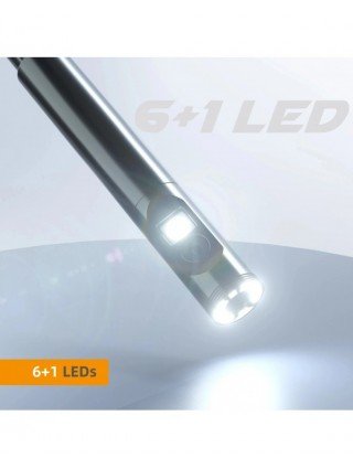 Endoscope Camera Dual Lens 8mm HD Borescope IP67 Waterproof