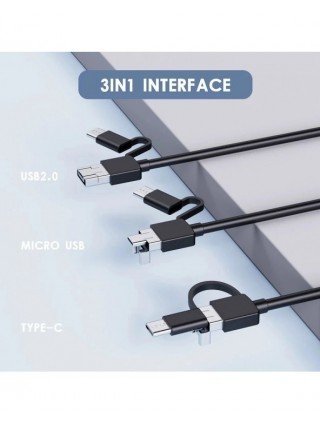 Endoscope Camera Dual Lens 8mm HD Borescope IP67 Waterproof