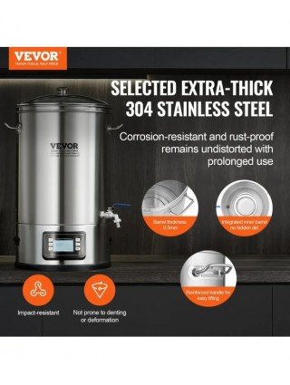 Electric Brewing System, 8 GALLON Brewing Stock Pot All-in-One