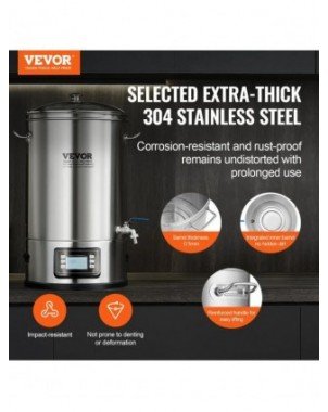Electric Brewing System, 8 GALLON Brewing Stock Pot All-in-One
