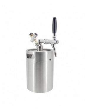 Brand New 2/4/5L Mini Keg Tap System Flow Control Faucet Single