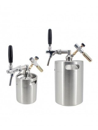 Brand New 2/4/5L Mini Keg Tap System Flow Control Faucet Single