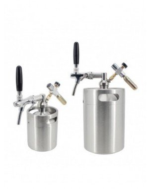 Brand New 2/4/5L Mini Keg Tap System Flow Control Faucet Single