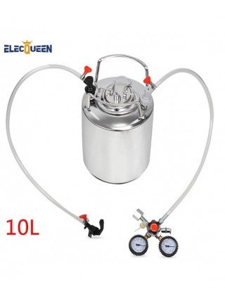 2.5 gallon 10L Cornelius style stainless steel Beer Keg &
