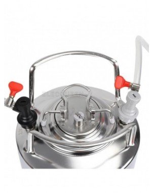 2.5 gallon 10L Cornelius style stainless steel Beer Keg &