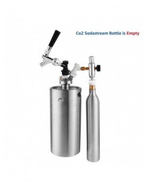 3.6l beer keg mini growler,Homebrew Gift Kit for Beer Party