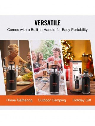 Beer Growler Tap System 304 Stainless Steel with Pressure