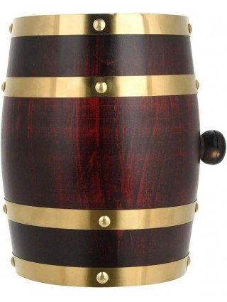 3L Wood Barrel Vintage Oak Beer Brewing Tools Tap Dispenser for