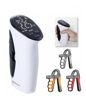 LED Digital Electronic Hand Grip Power Strength Trainer Tester
