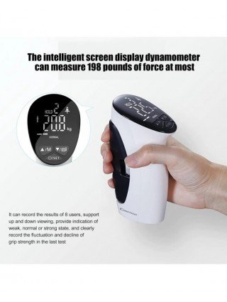LED Digital Electronic Hand Grip Power Strength Trainer Tester
