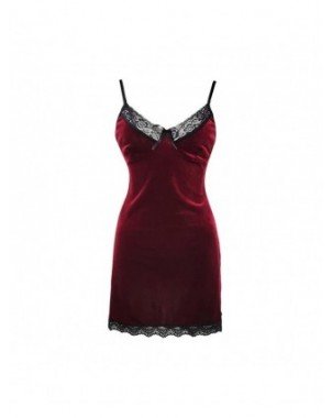 Sexy V-neck Solid Color Lace Golden Velvet Sling Hip Wrap