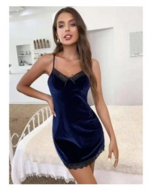 Sexy V-neck Solid Color Lace Golden Velvet Sling Hip Wrap