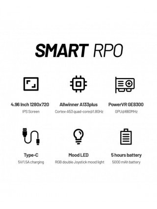 Trimui Smart Pro Handheld Game Console 4.96''IPS Screen Linux