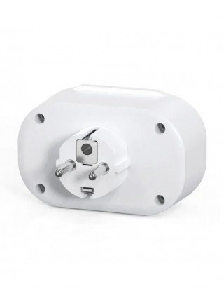 EU KR Plug Power Strip with AC Outlets USB Charging Ports Wall