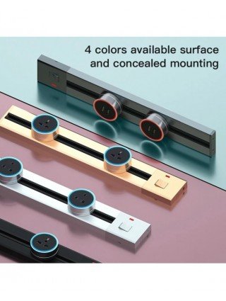 Herepow Power Track Socket Home Appliances Electric Plug