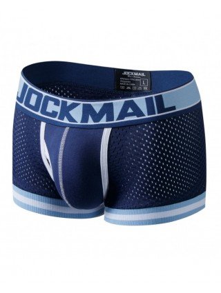 Mens Underwear Boxer Breathable Mesh Boxer Brief Male