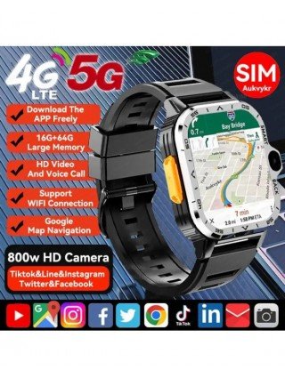 2025New 64/16GB RAM Android Smartwatches 800W HD Dual Camera