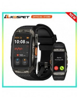 2025 KOSPET TANK X2 Rugged Smart Watch For Men 3D Curved Screen