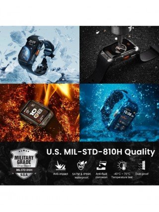 2025 KOSPET TANK X2 Rugged Smart Watch For Men 3D Curved Screen
