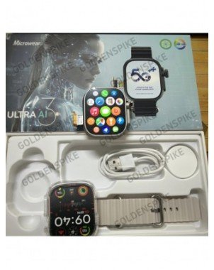 Original Ultra Ai3 Smartwatch 5G 180° Rotating Camera Google