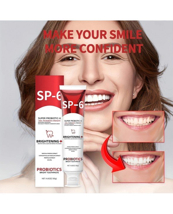 BARUBT SP-6 Probiotic Whitening Teeth Toothpaste Fresh breath