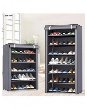 Dustproof Shoe Storage Rack Organizer Multilayer Nonwoven Shoes