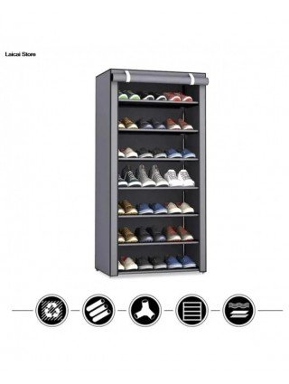 Dustproof Shoe Storage Rack Organizer Multilayer Nonwoven Shoes