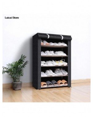 Dustproof Shoe Storage Rack Organizer Multilayer Nonwoven Shoes